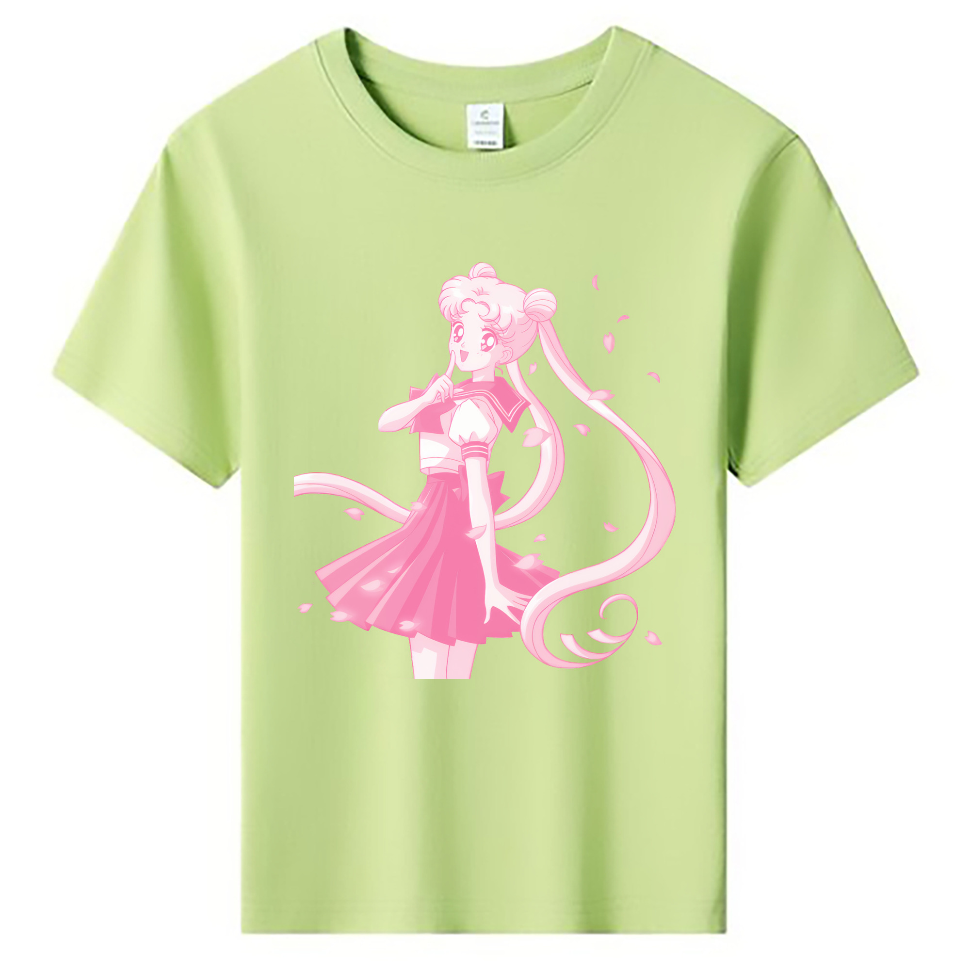 （画像用） 美少女戦士セーラームーン 愛野 美奈子 あいの みなこ Sailor Moon Aino Minako 綿100％キッズTシャツ（フロントプリント）